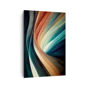 Canvas picture - Woven from Colours - 70x100 cm