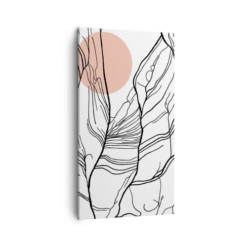 Canvas picture - In a Web of Twigs - 45x80 cm