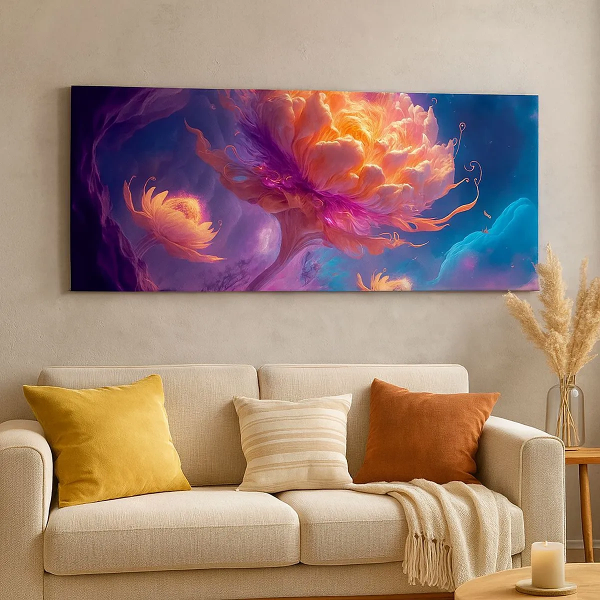 Canvas picture - Another World - 100x40 cm