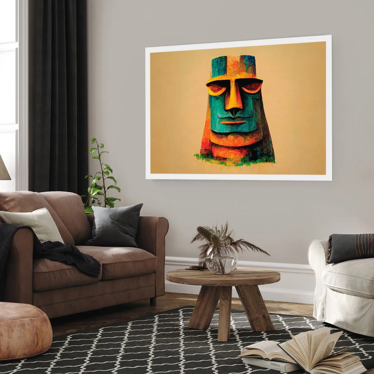Poster - Statuesque but Friendly - 91x61 cm