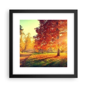Poster in black frame - Ginger Is Beautiful - 30x30 cm
