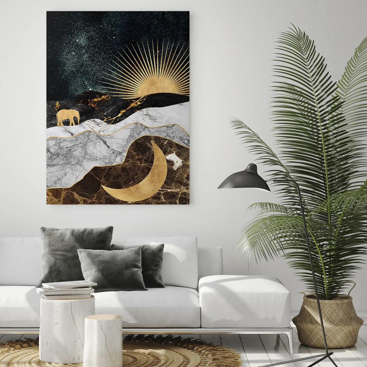 Glass picture - Eternal Laws - 70x100 cm