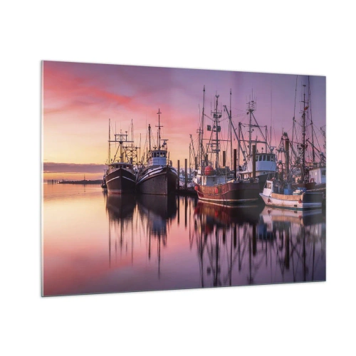 Glass picture - Before Dawn - 100x70 cm