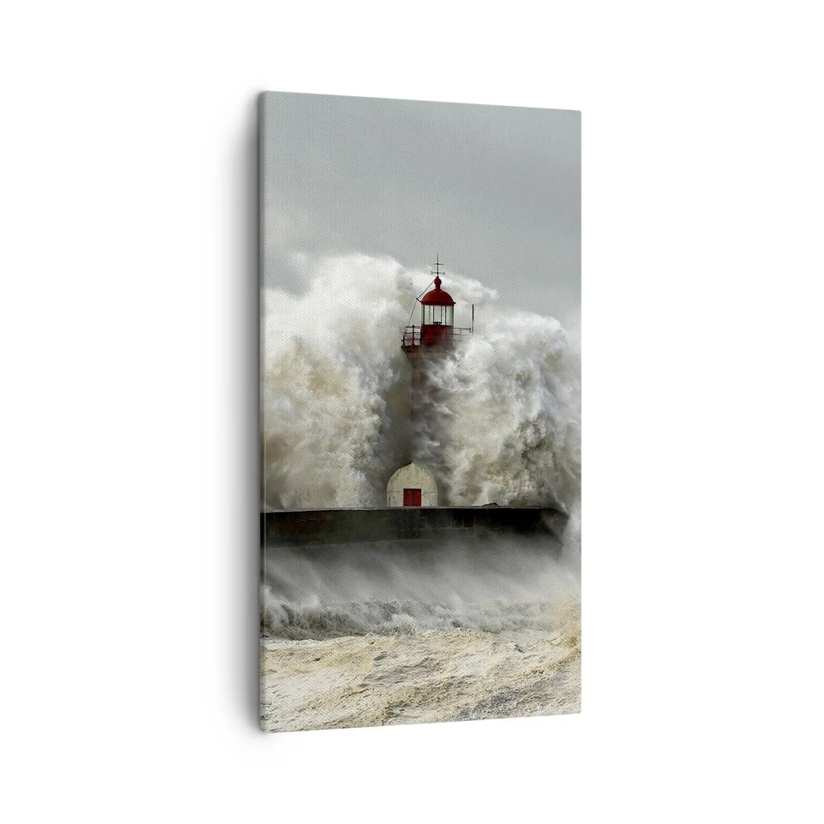 Canvas picture - Rage of the Ocean - 45x80 cm