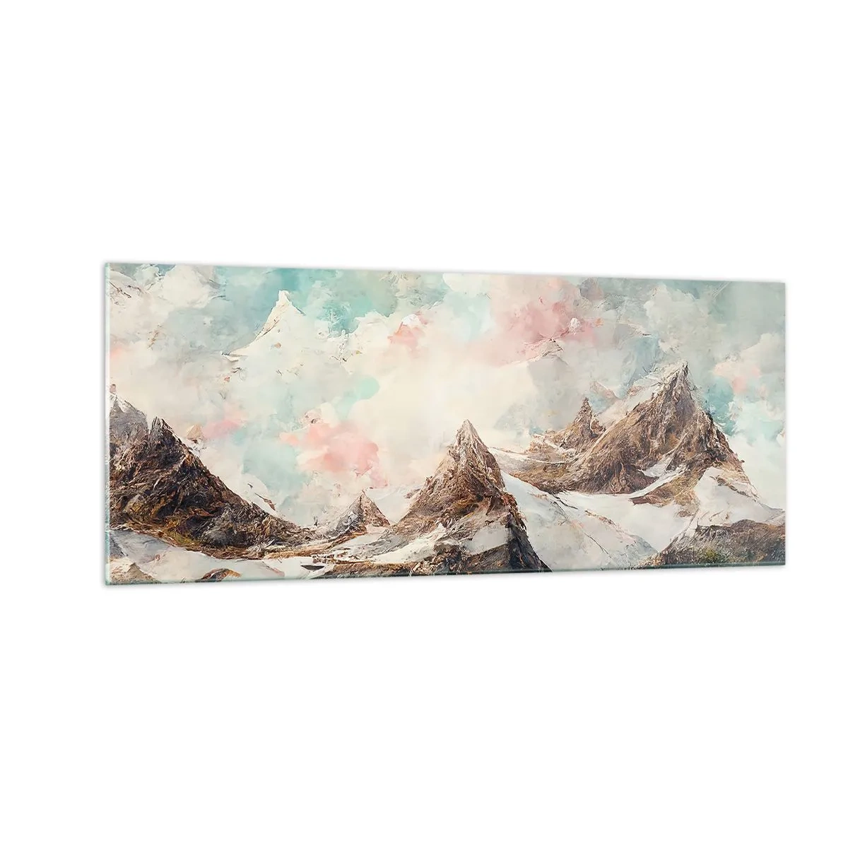 Glass picture - Rocky Blades - 100x40 cm