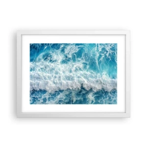 Poster in white frmae - Jouful and Loud - 40x30 cm