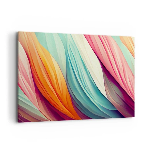 Canvas picture - Rainbow Knot - 100x70 cm