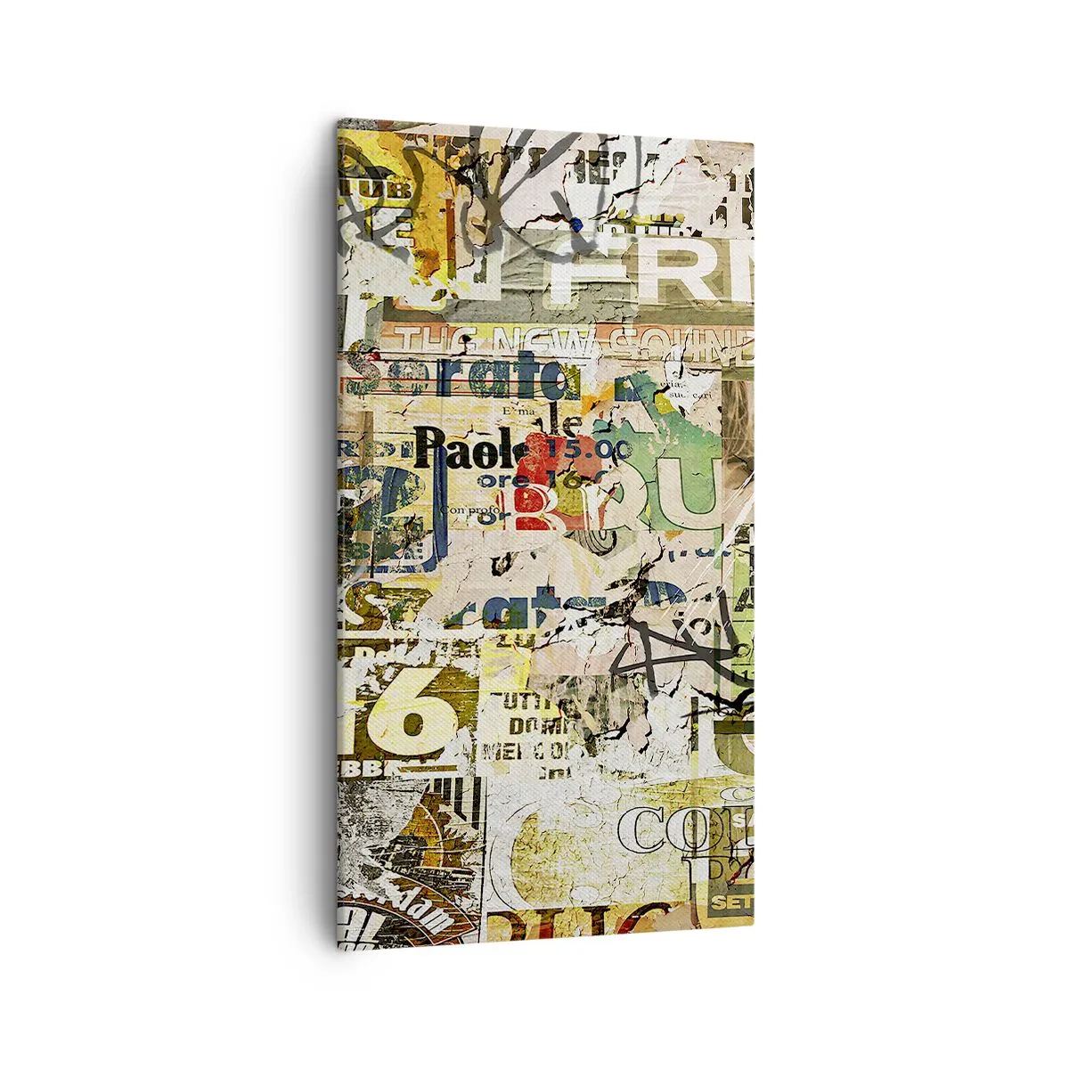 Canvas picture - So Much Is Going on - 45x80 cm