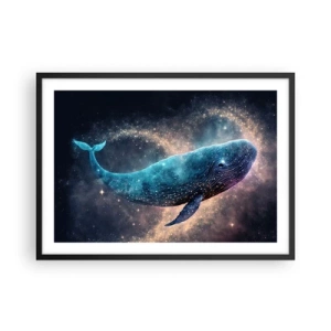 Poster in black frame - Such World Exists... - 70x50 cm