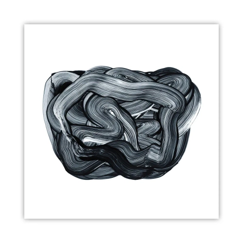 Poster - It's Not So simple - 50x50 cm