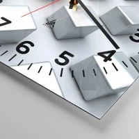 Clock face with numbers