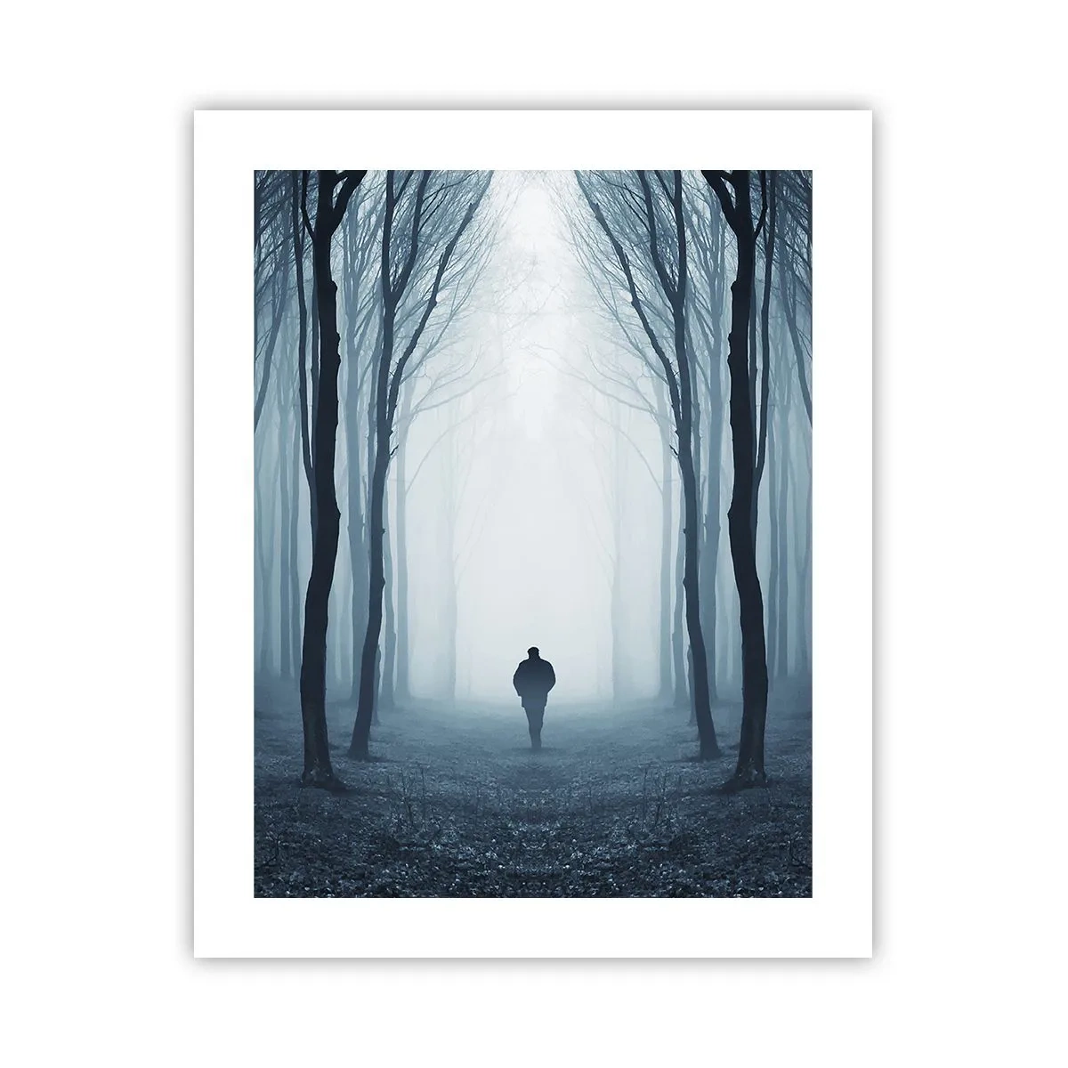 Poster - And Everything is Straight and Bright - 40x50 cm