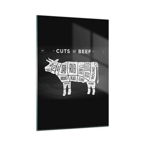Glass picture - Time for a Feast - 50x70 cm