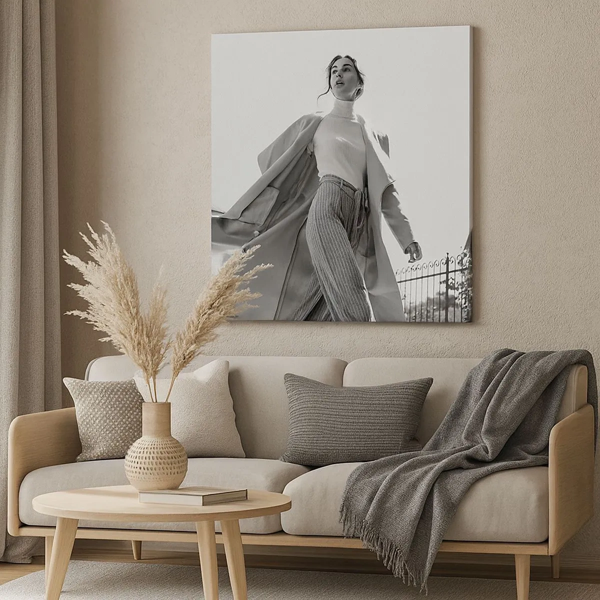 Canvas picture - Are You Coming With Me? - 30x30 cm