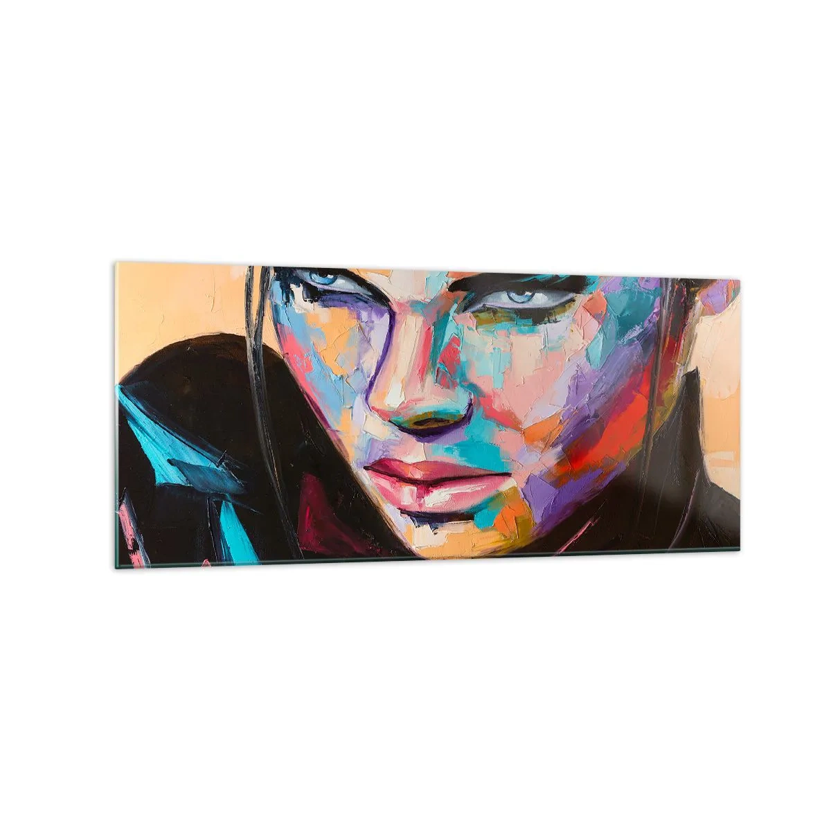 Glass picture - Wild at Heart - 120x50 cm