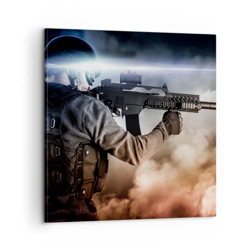 Canvas picture - Simply a Hero - 60x60 cm