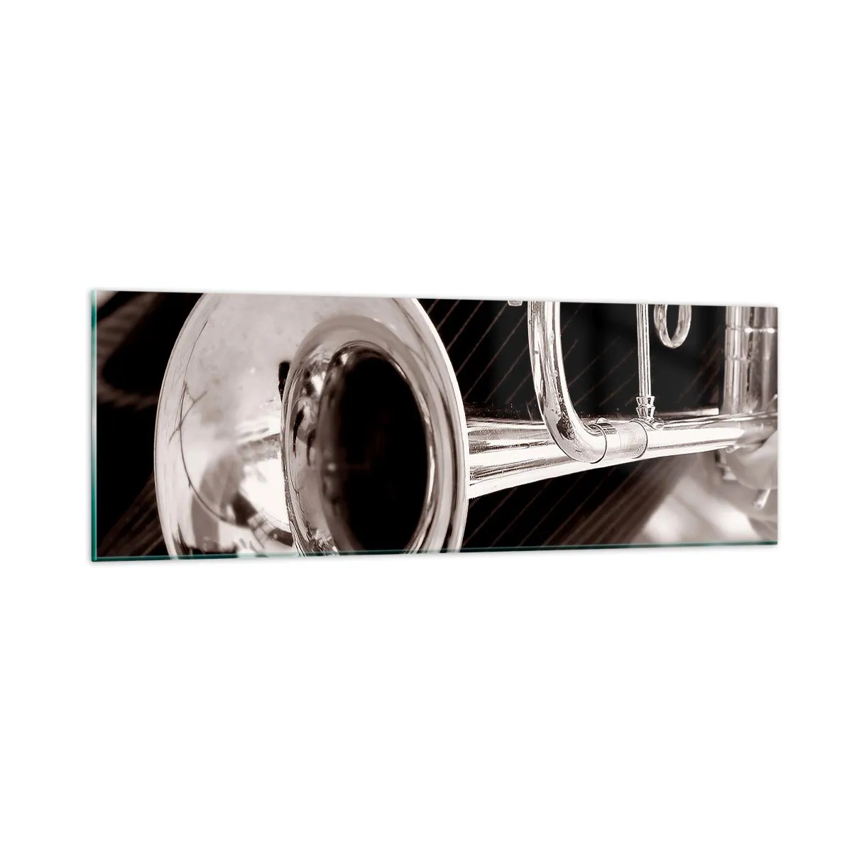 Glass picture - Musical Journey to the 30-ies - 90x30 cm