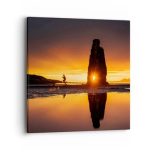 Canvas picture - Only You and Nature - 40x40 cm