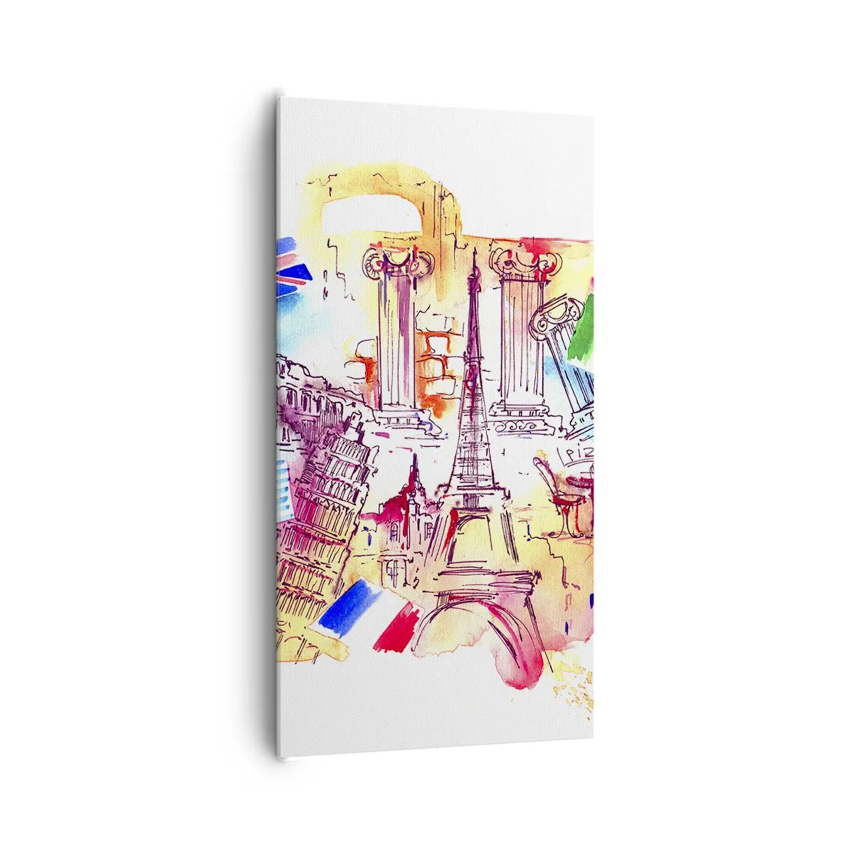 Canvas picture - European Tour - 65x120 cm