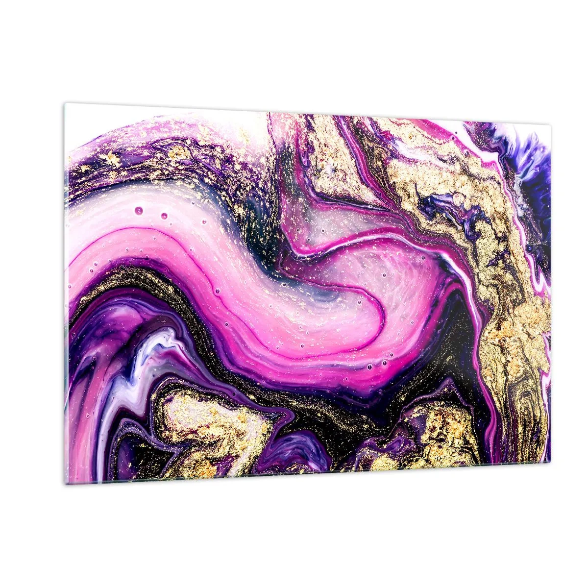 Glass picture - Behind the Scenes - 120x80 cm