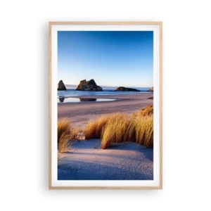 Poster in light oak frame - For Peace Seekers - 61x91 cm