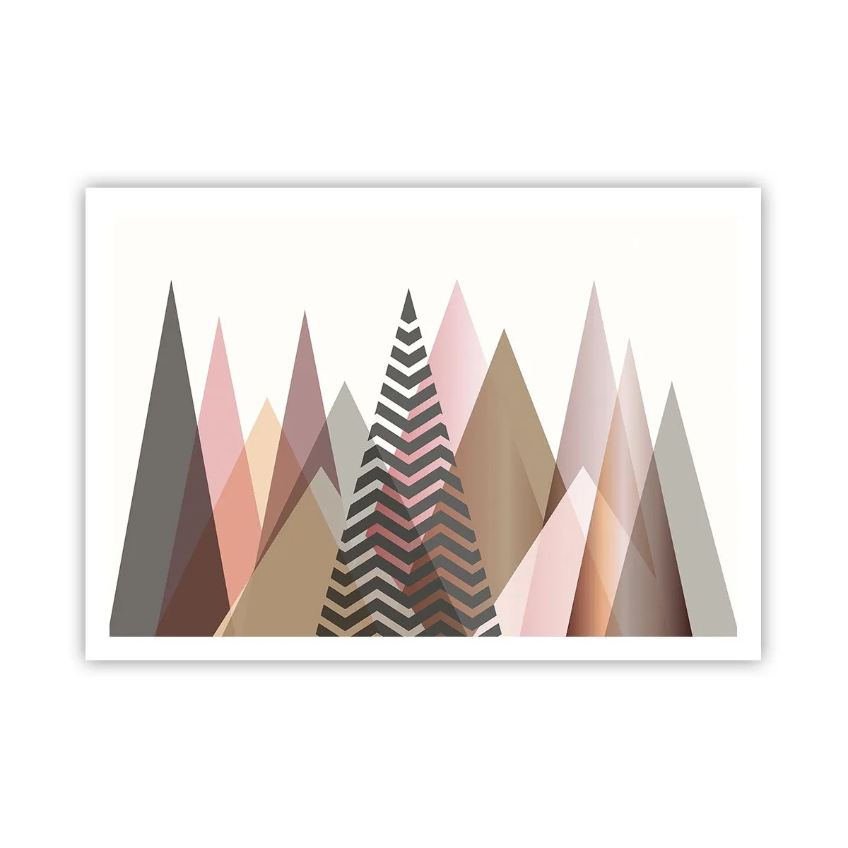 Poster - View of the Piramide - 100x70 cm