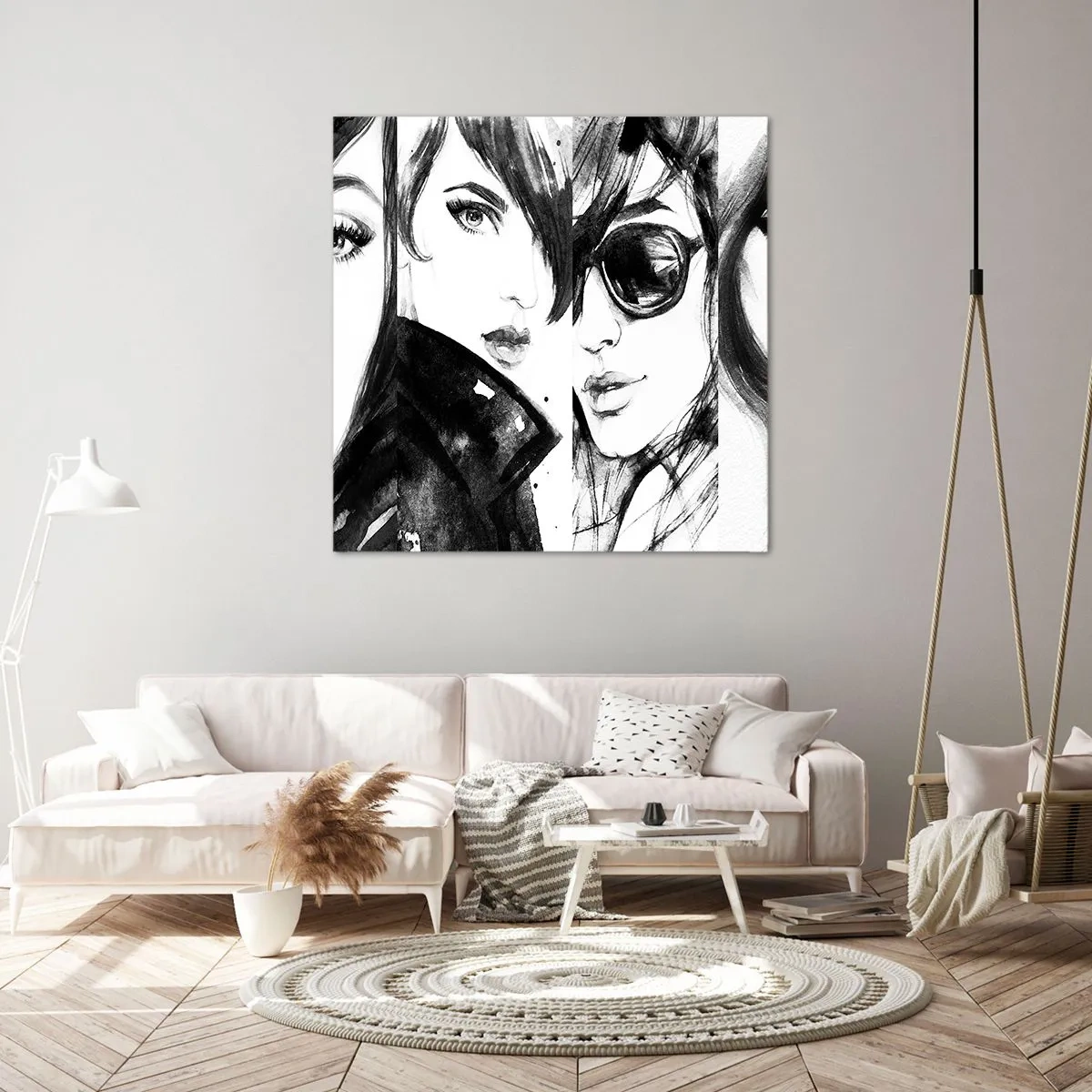Canvas picture - Beauty Multiplied - 50x50 cm