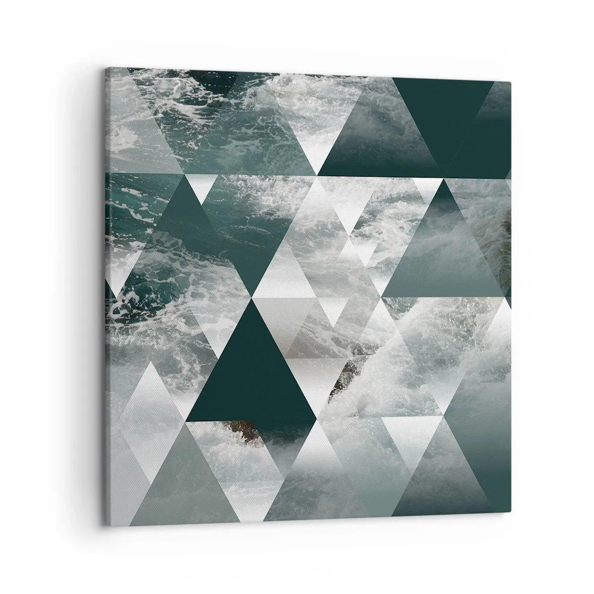Canvas picture - Crystal Perspective - 50x50 cm