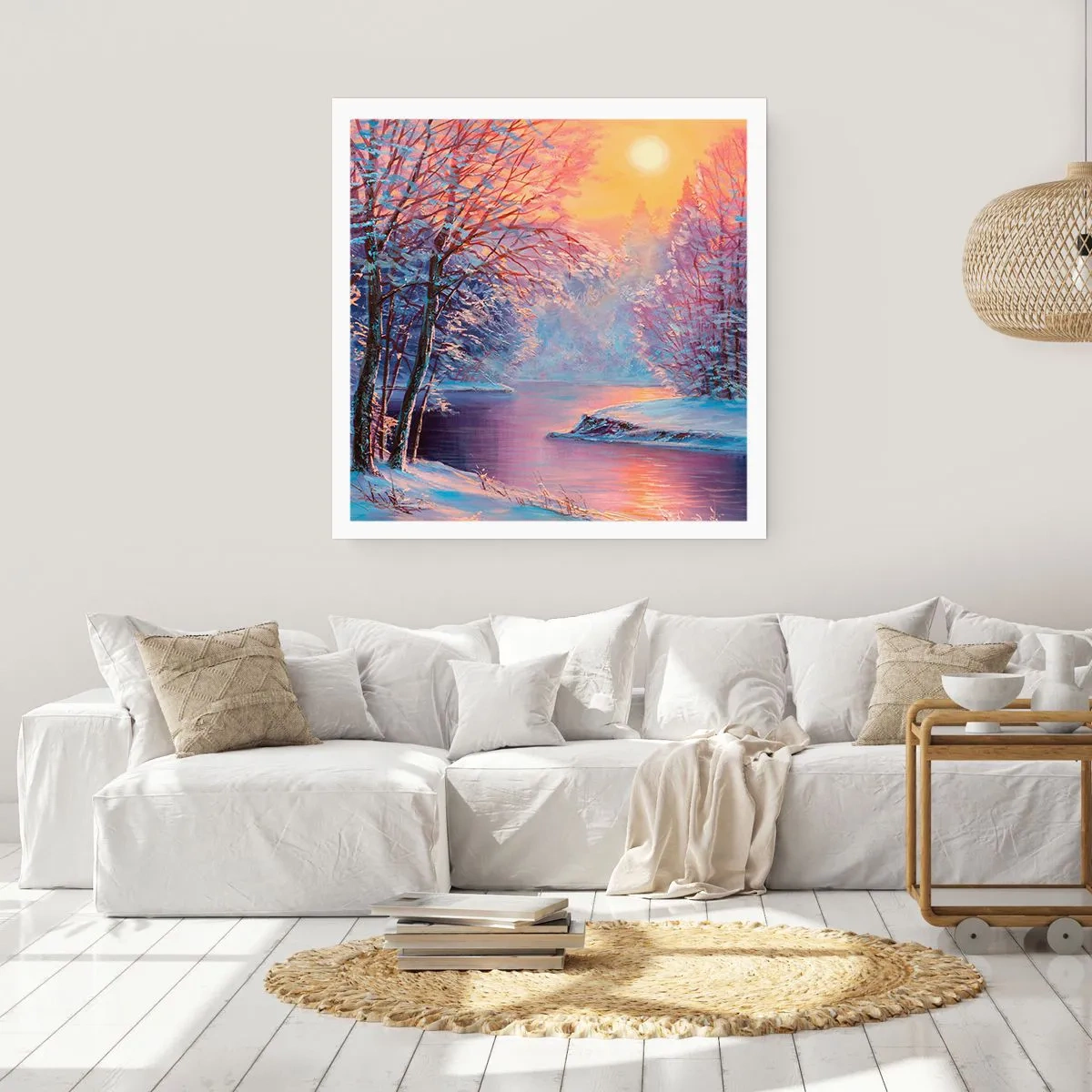 Poster - Colours of Winter - 30x30 cm