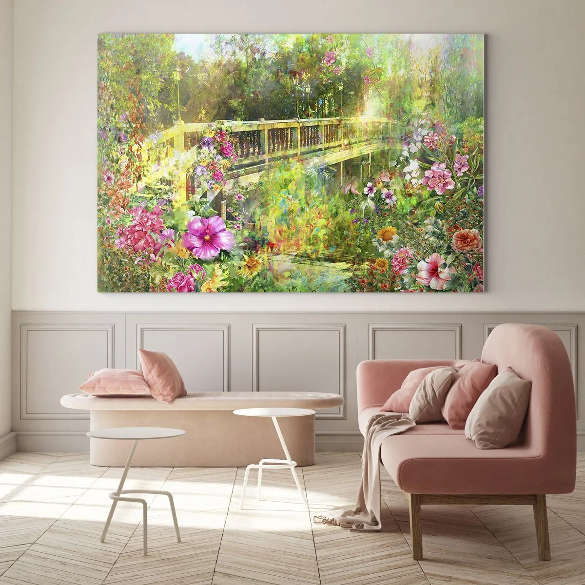 Glass picture - Bridge of Spring Sighs - 120x80 cm