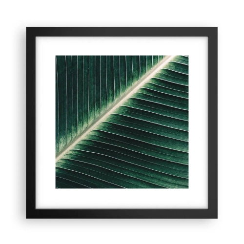 Poster in black frame - Rhythm of Nature - 30x30 cm