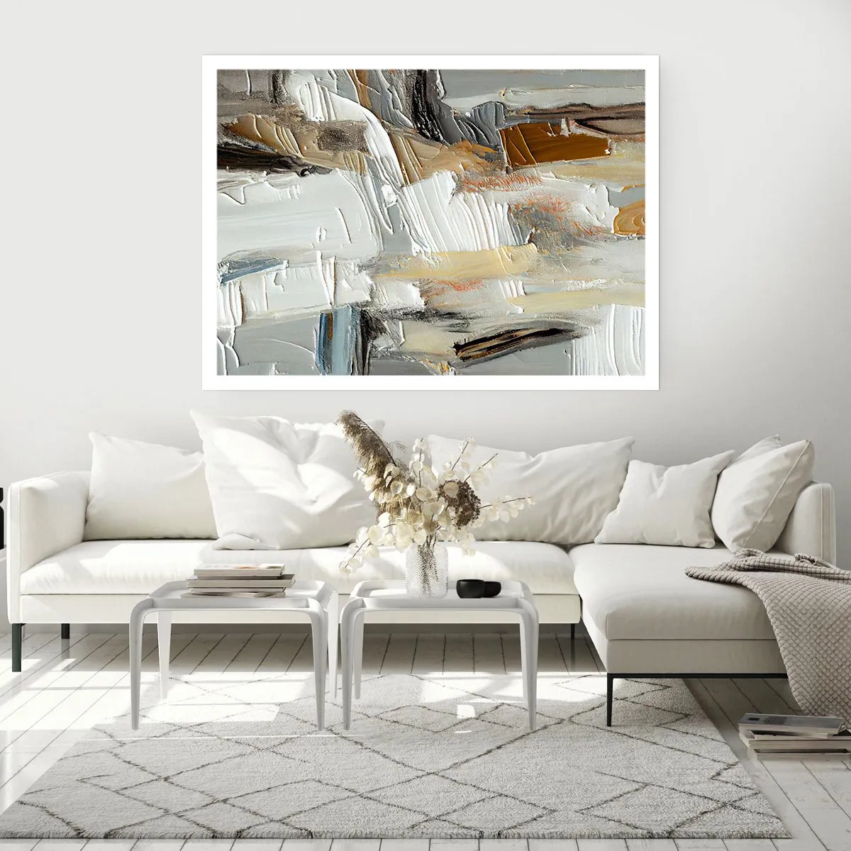 Poster - Layers of Colour - 70x50 cm