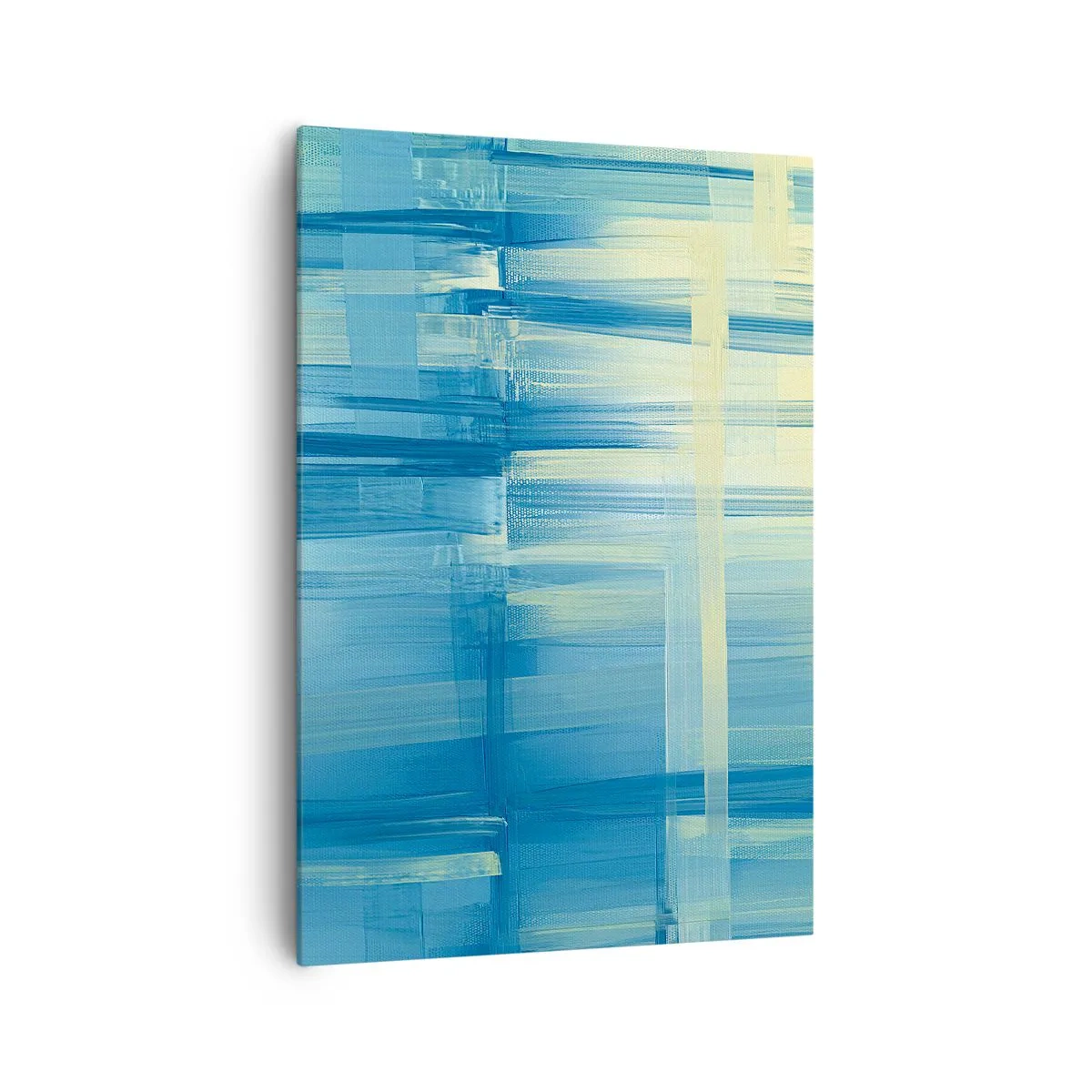 Canvas picture - Composition In Turquoise - 70x100 cm
