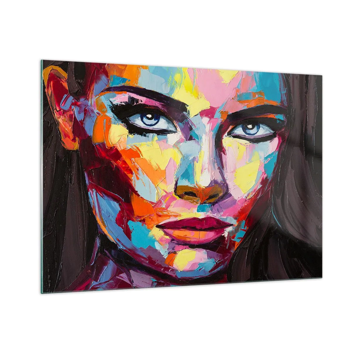 Glass picture - Soul Is Also Colourful - 100x70 cm