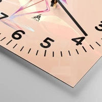 Clock face with numbers