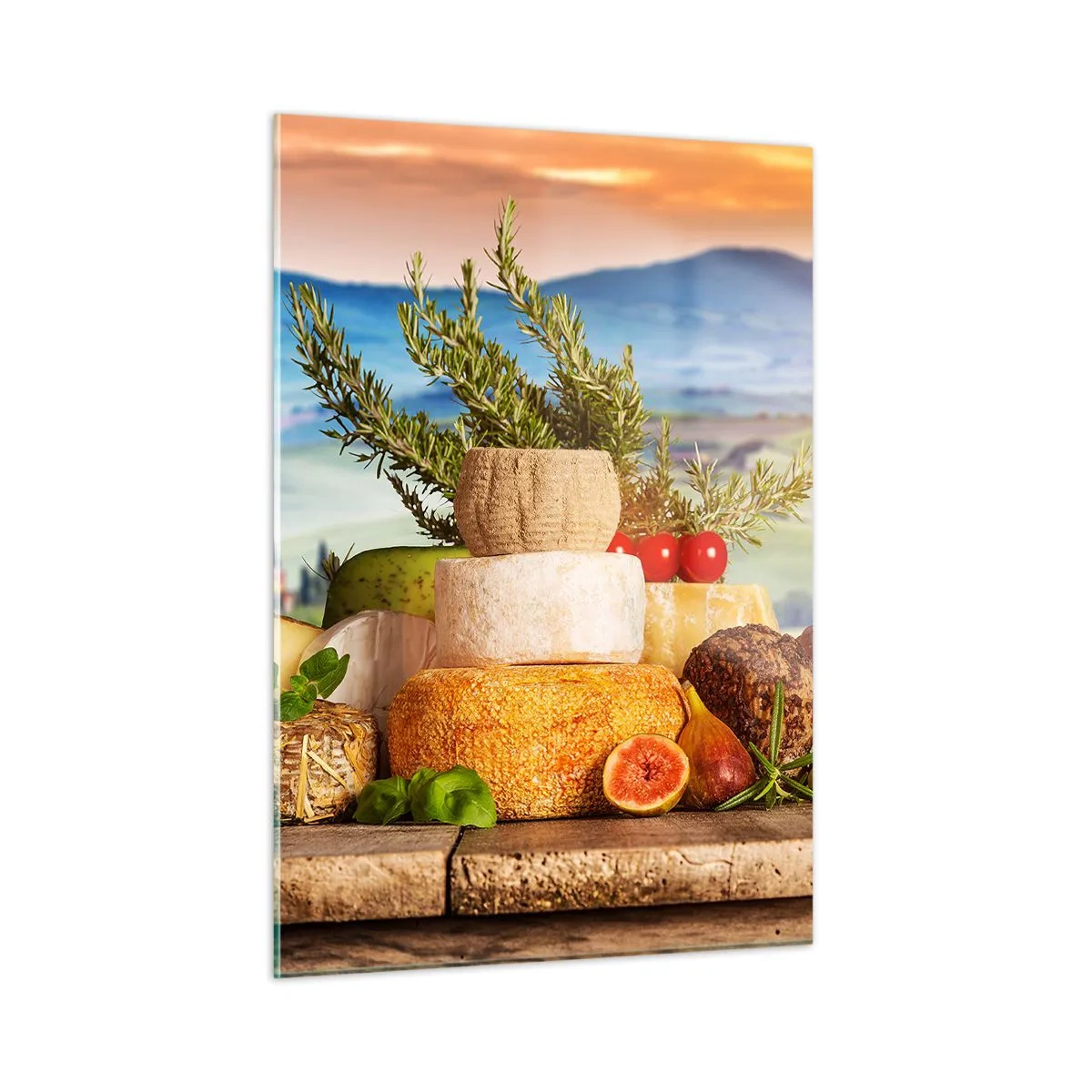 Glass picture - Italian Joie de Vivre - 50x70 cm