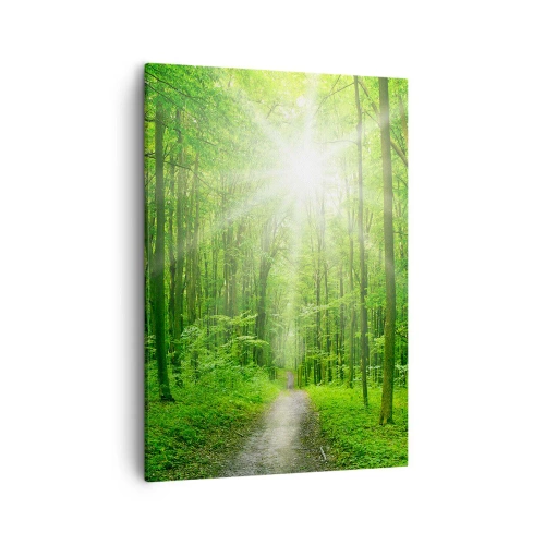 Canvas picture - Green Cathedral - 50x70 cm
