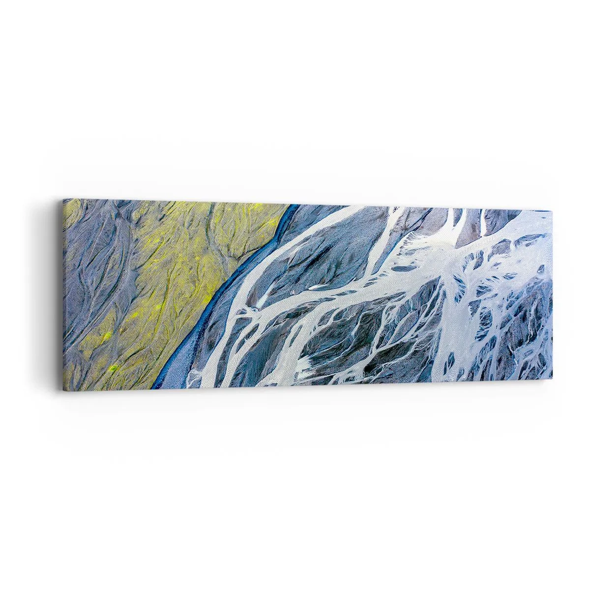 Canvas picture - Cave Paintings of Nature - 90x30 cm