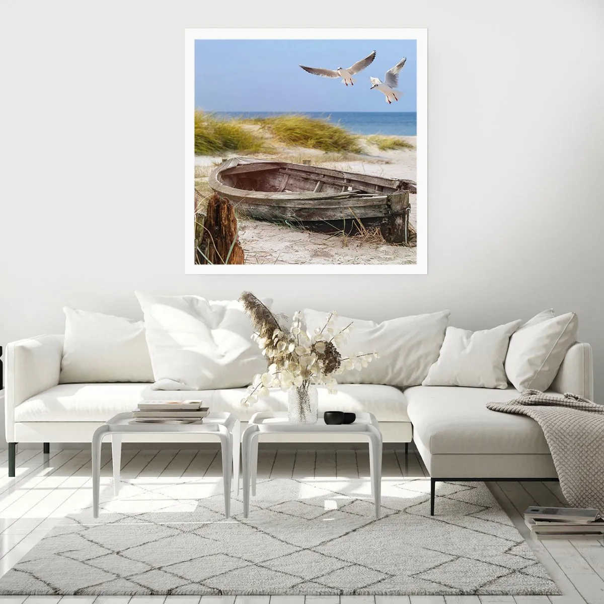 Poster - Bathed in the Sun - 40x40 cm