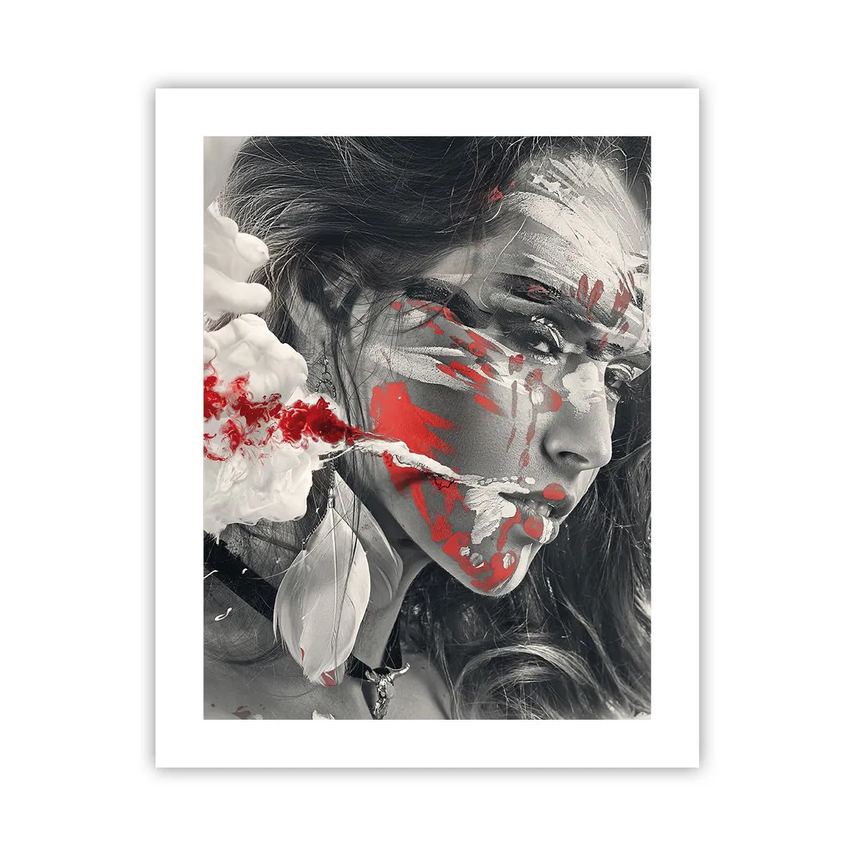 Poster - Smoke of Absurdity - 40x50 cm