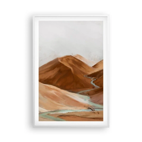 Poster in white frmae - To the Source - 61x91 cm