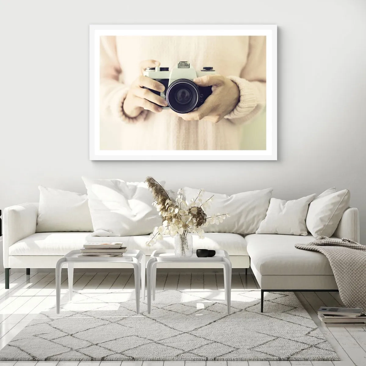 Poster in white frmae - To Know More… - 91x61 cm