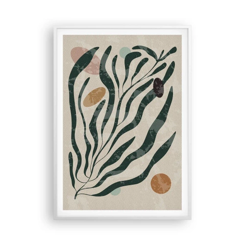 Poster in white frmae - Among the Green - 70x100 cm