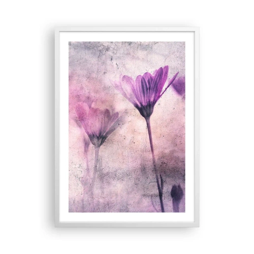 Poster in white frmae - Dream of Flowers - 50x70 cm
