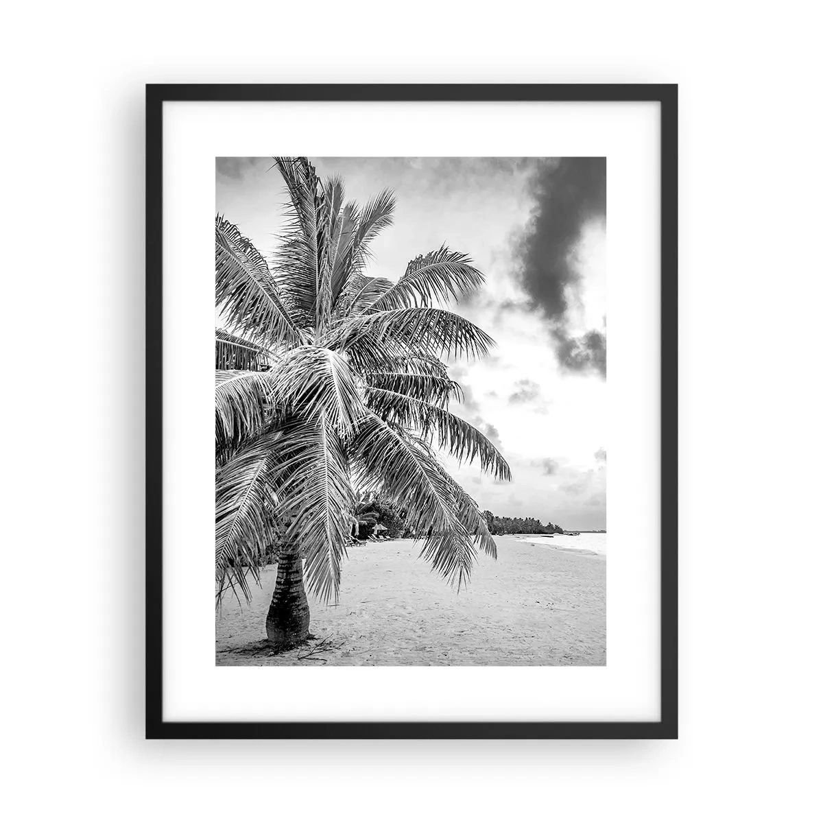 Poster in black frame - When You Miss Loneliness… - 40x50 cm