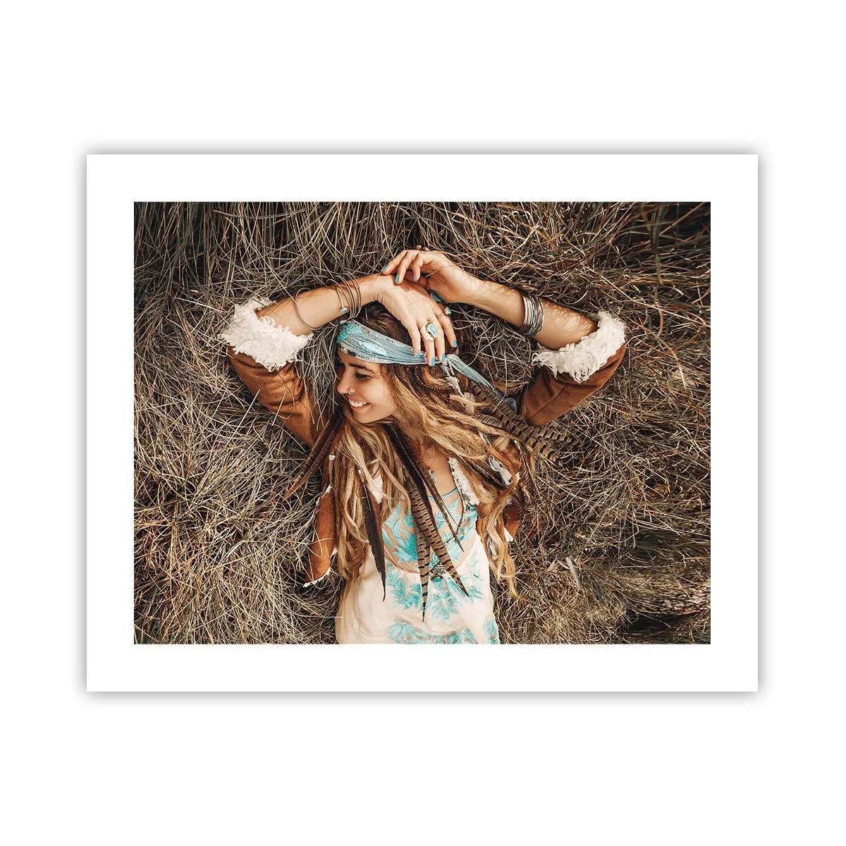 Poster - On the Way to the Summer of Love - 50x40 cm