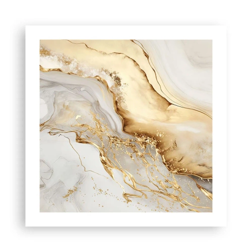 Poster - Abstract: Beauty and Good - 50x50 cm