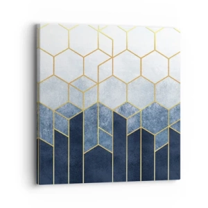 Canvas picture - Composition in Syncopated Rhythm - 30x30 cm