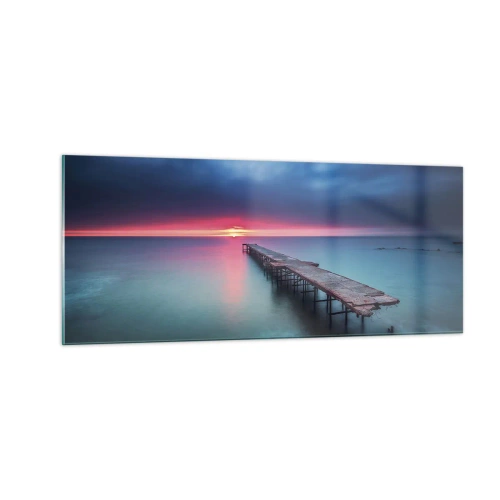 Glass picture - Between Heaven and Earth - 100x40 cm