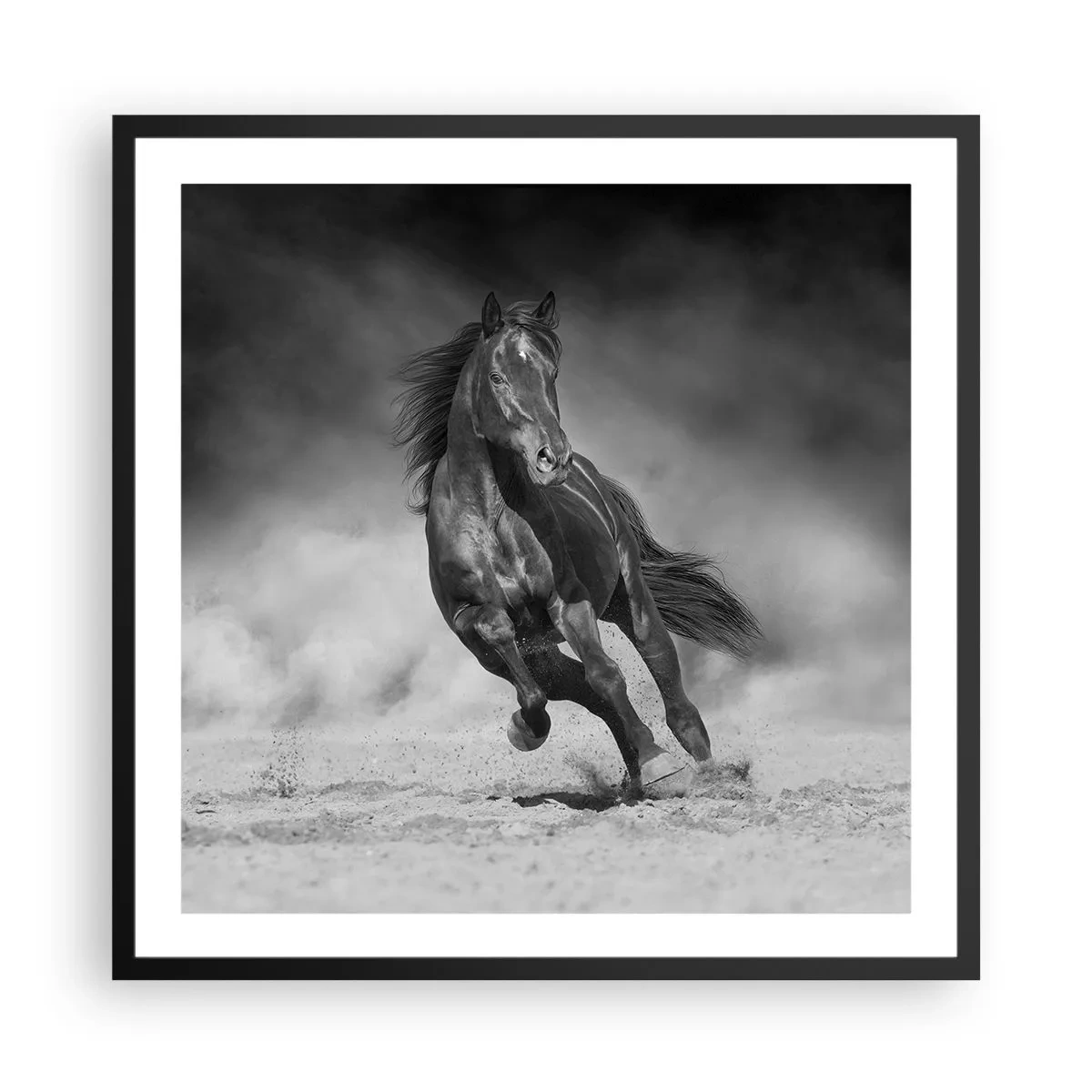 Poster in black frame - Worthy of Emir Himself - 60x60 cm